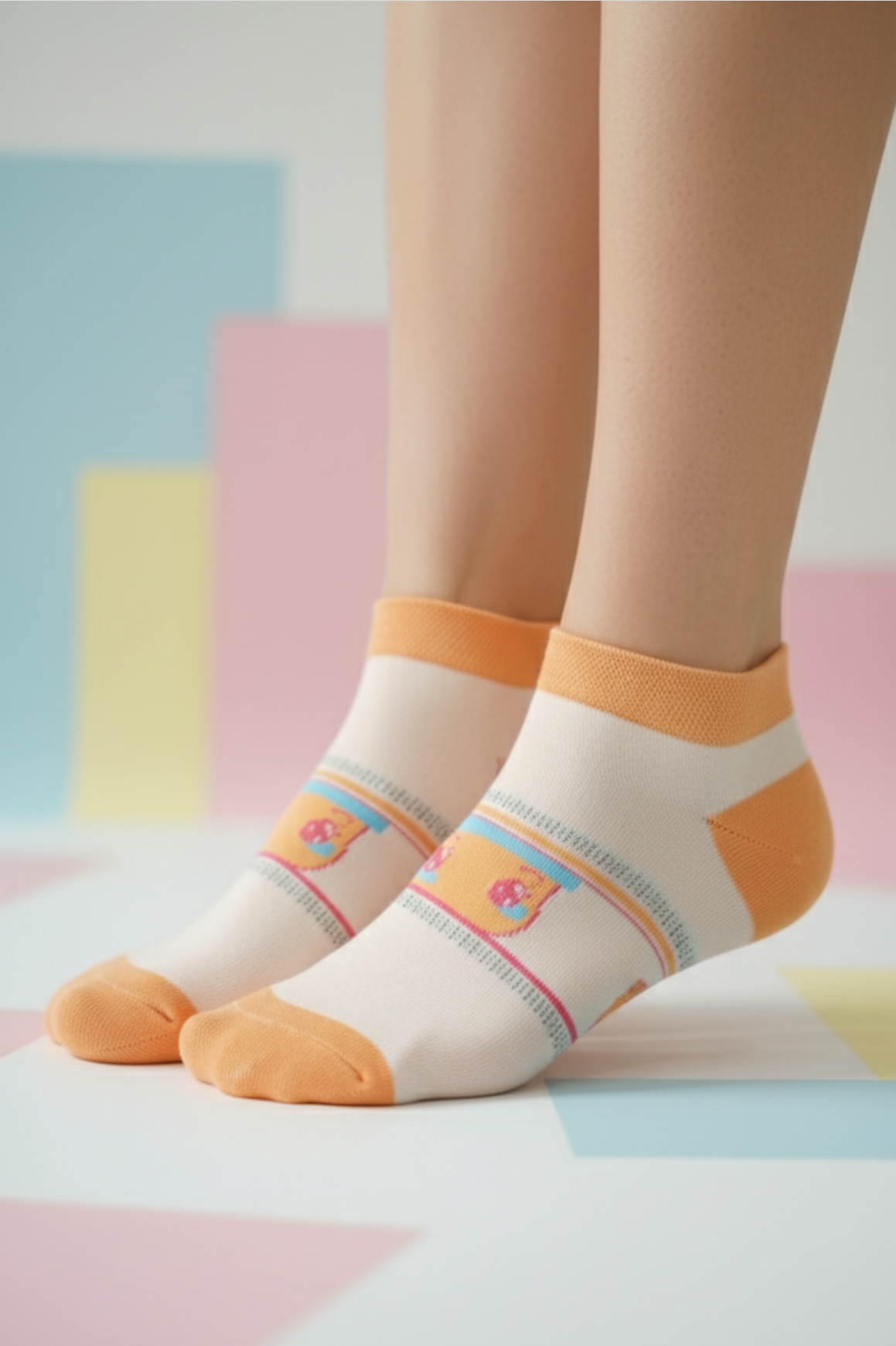 Women's - Fancy Socks - 1/4 Socks