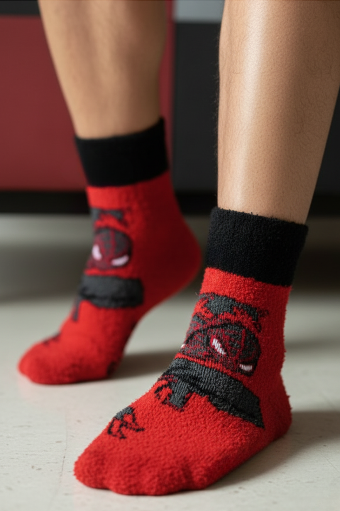 Men's - Fur Socks - Micro Crew Socks