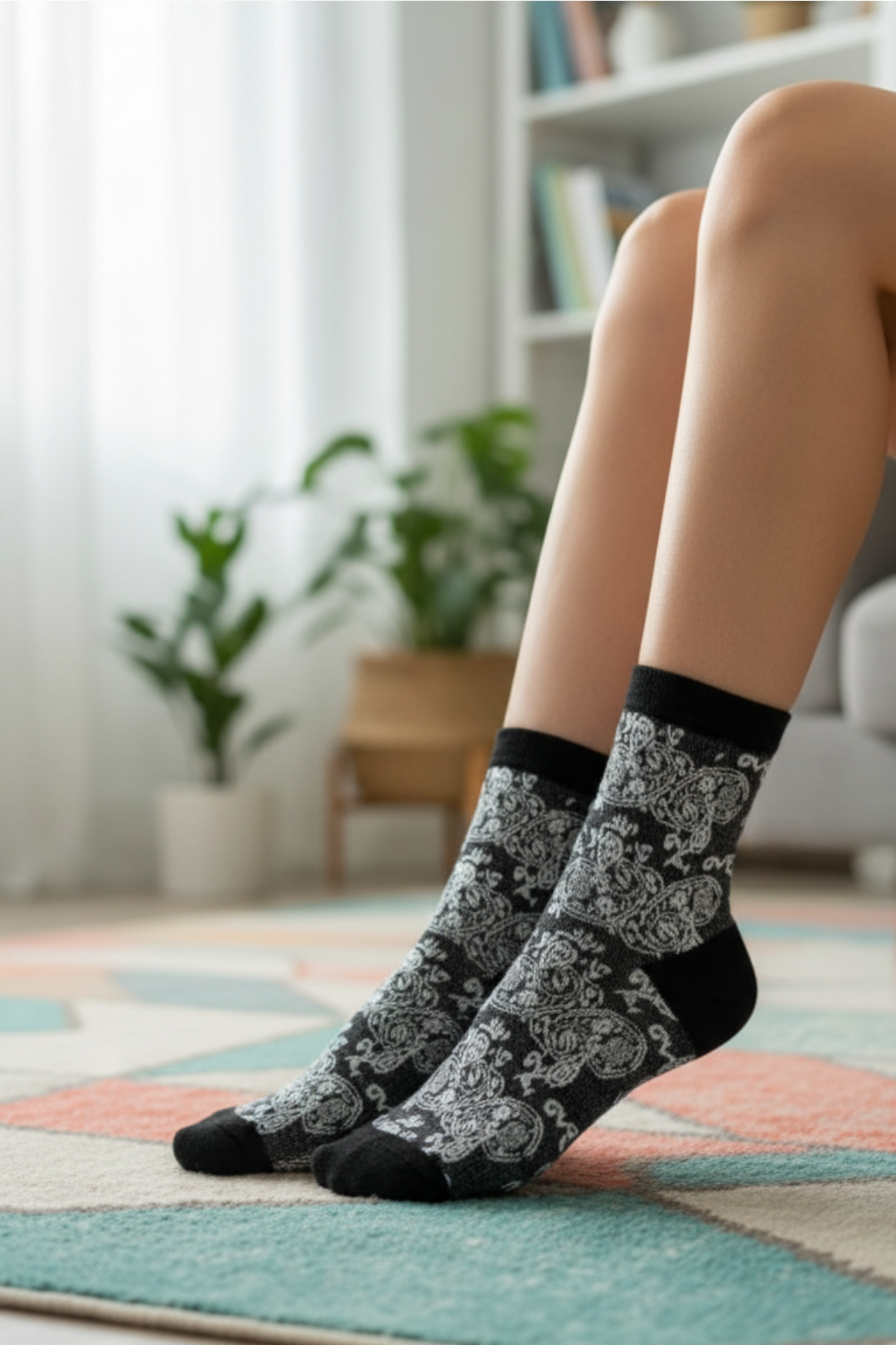 Women's - Woolen Socks - Micro Crew Socks